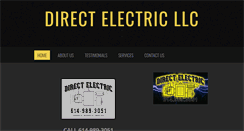 Desktop Screenshot of directelectricllc.com